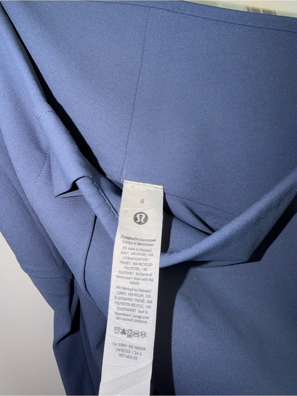 lululemon athletica Navy Blue Leggings